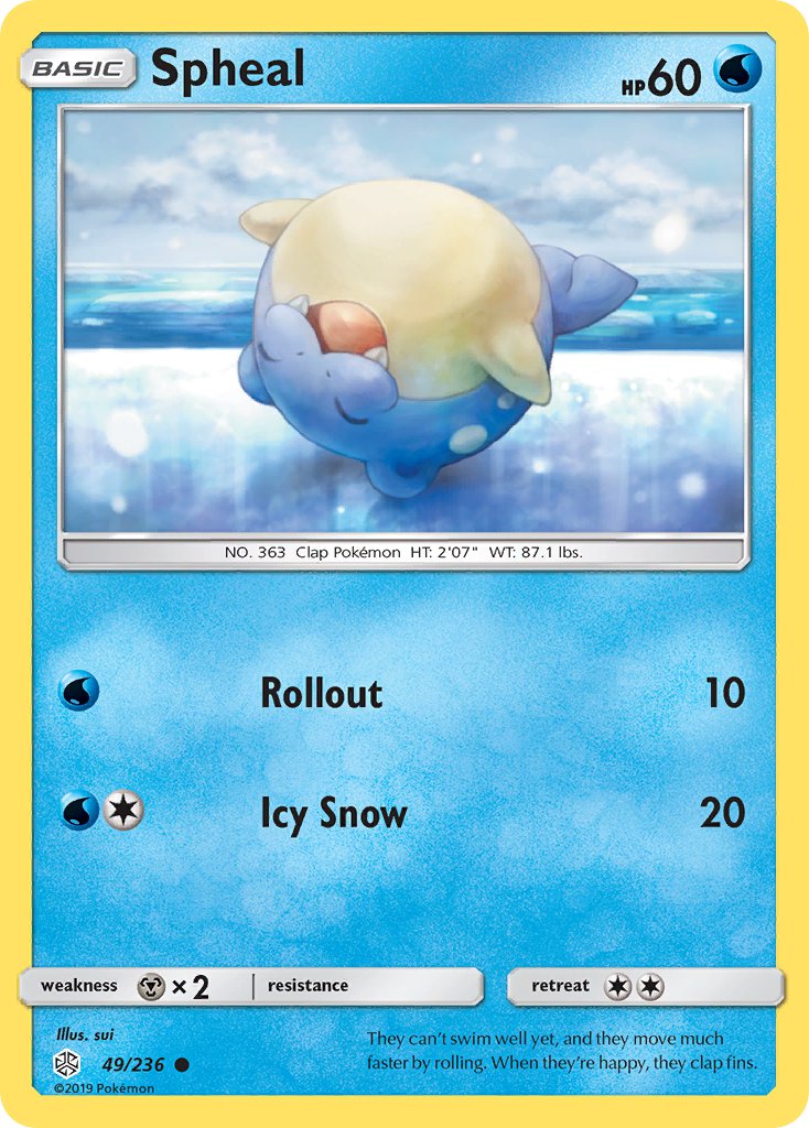 Spheal Cosmic Eclipse SET-49