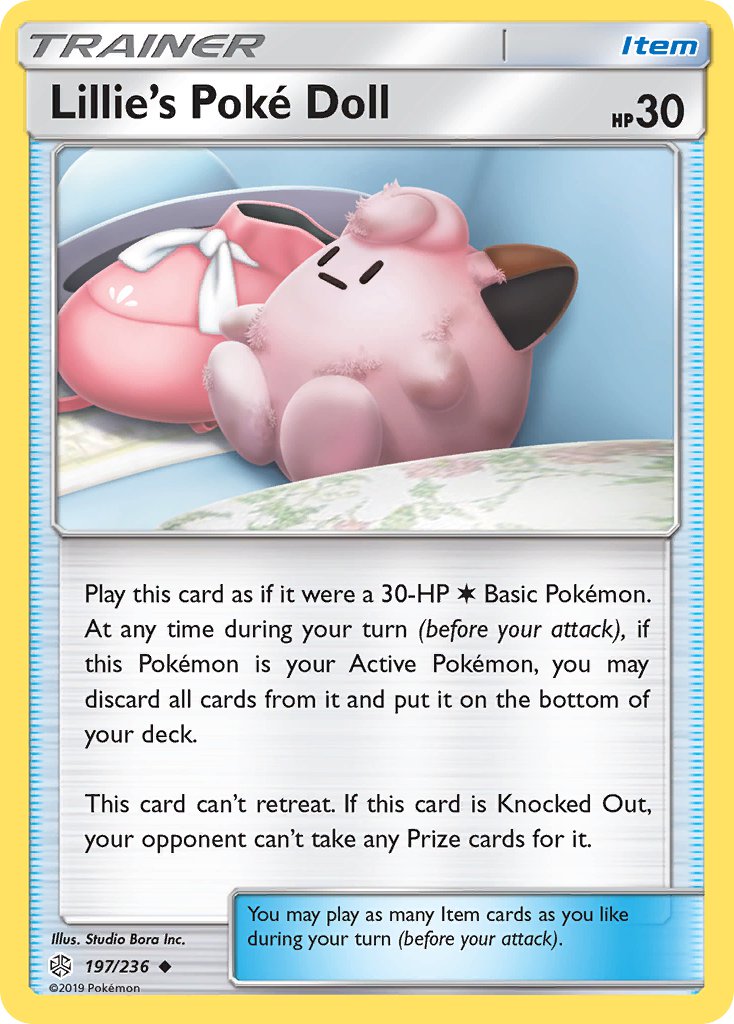 Lillie’s Poké Doll Cosmic Eclipse SET-197
