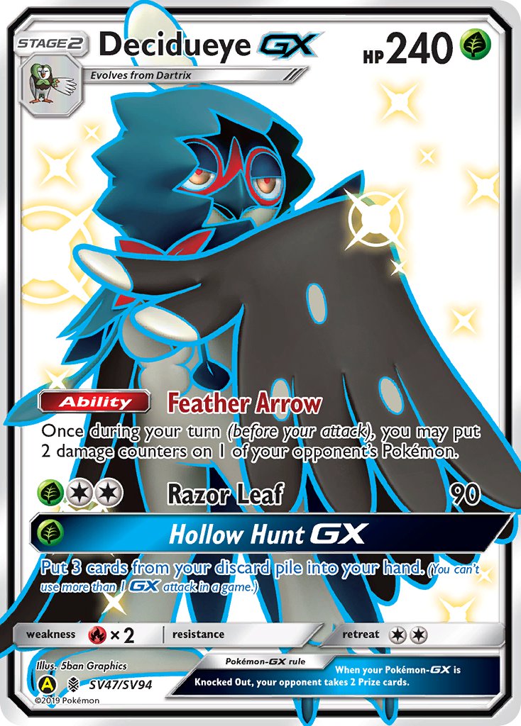Decidueye-GX Guardians Rising SET-SV47