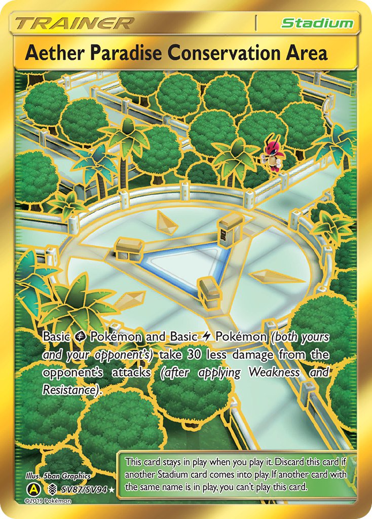 Aether Paradise Conservation Area Guardians Rising SET-SV87