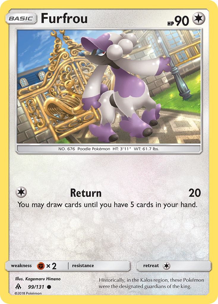 Furfrou Forbidden Light SET-99