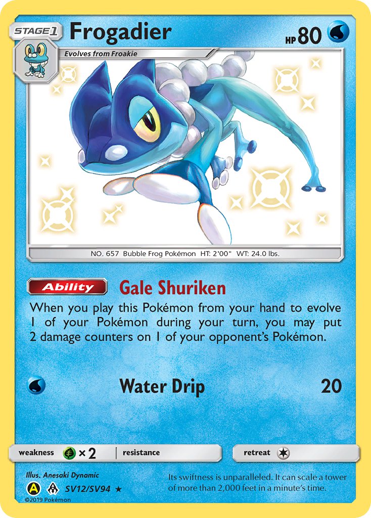 Frogadier Forbidden Light SET-SV12