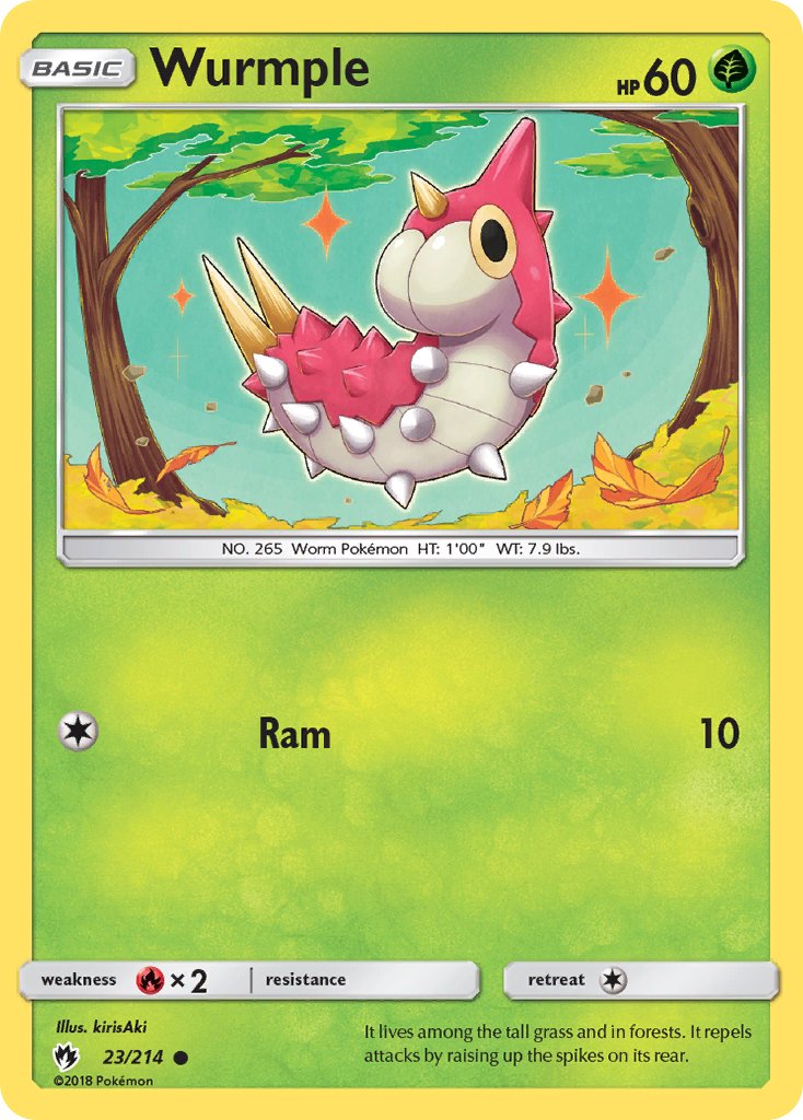 Wurmple Lost Thunder SET-23