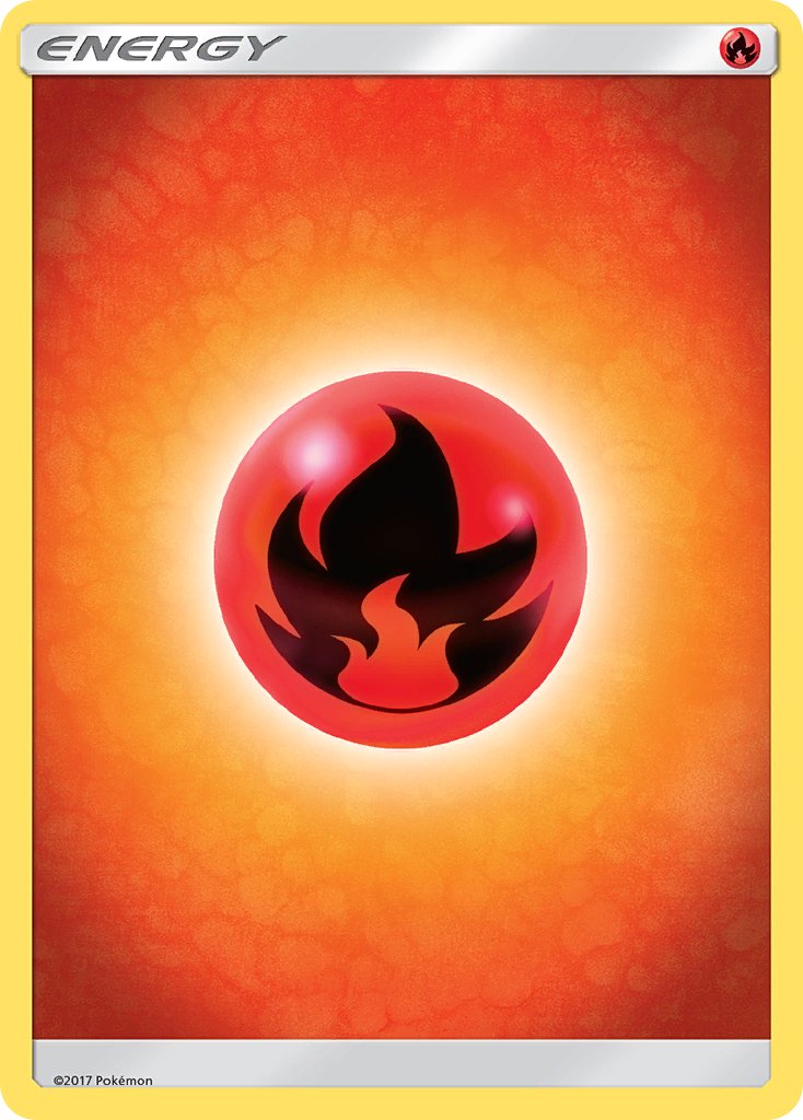 Fire Energy Sun & Moon Energy SET-No Number