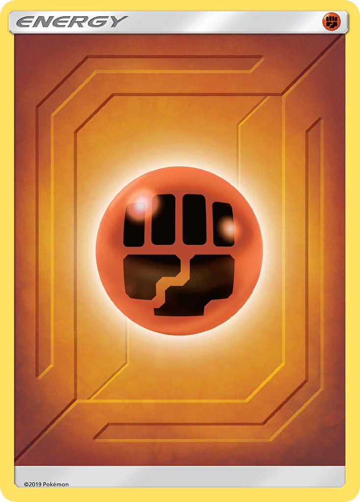 Fighting Energy Sun & Moon Energy (Team Up) SET-No Number