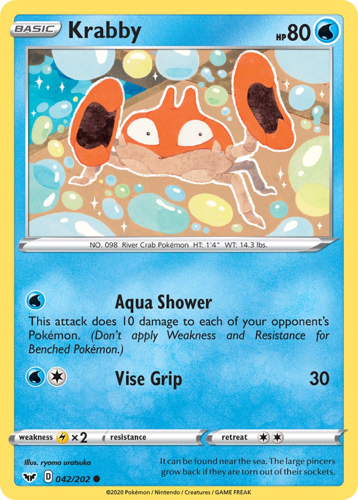 Krabby Sword & Shield SET-042