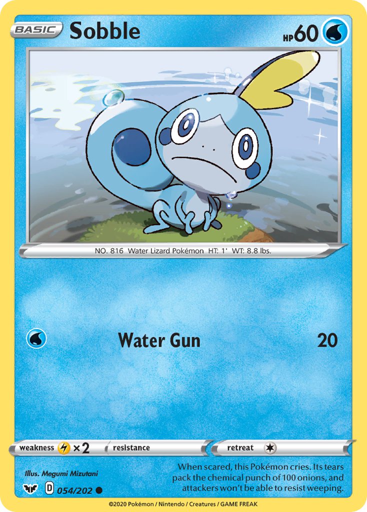 Sobble Sword & Shield SET-054