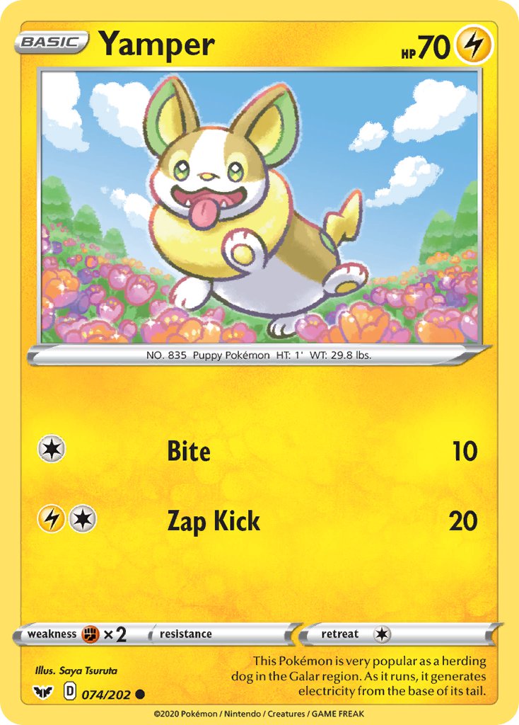 Yamper Sword & Shield SET-074