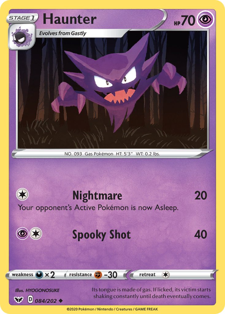 Haunter Sword & Shield SET-084