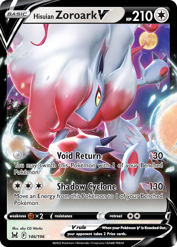 Hisuian Zoroark V Lost Origin SET-146