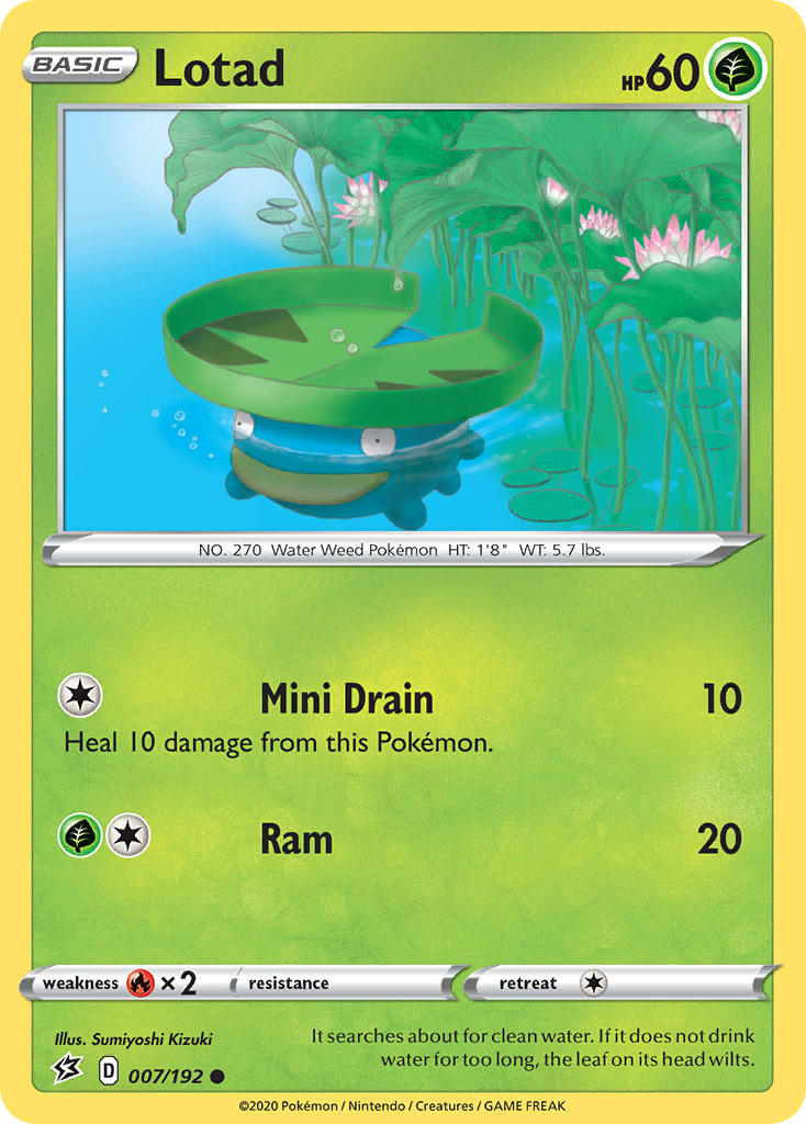 Lotad Rebel Clash SET-007