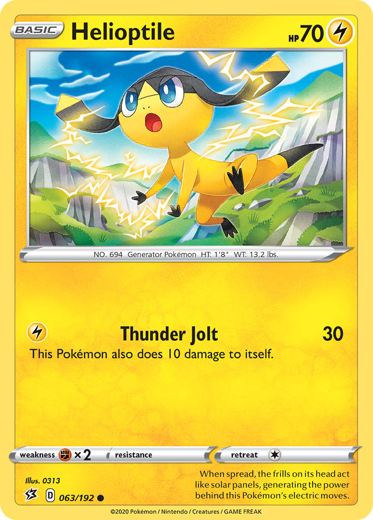 Helioptile Rebel Clash SET-063
