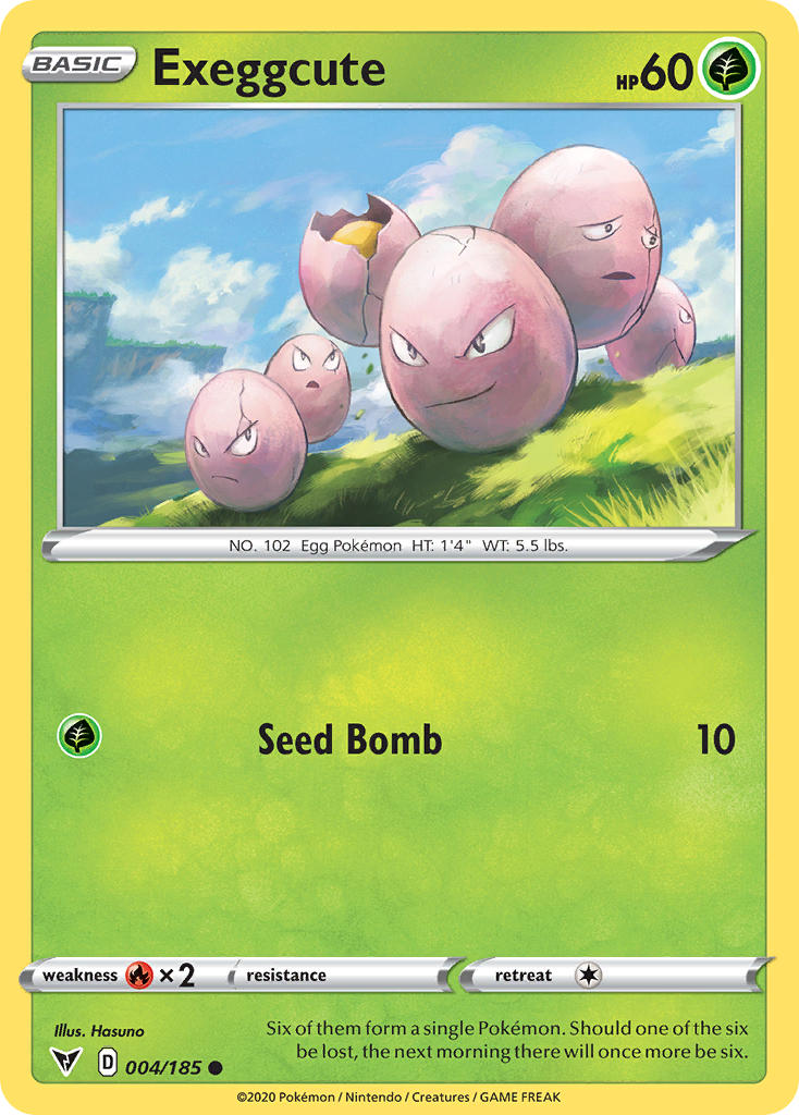 Exeggcute Vivid Voltage SET-004