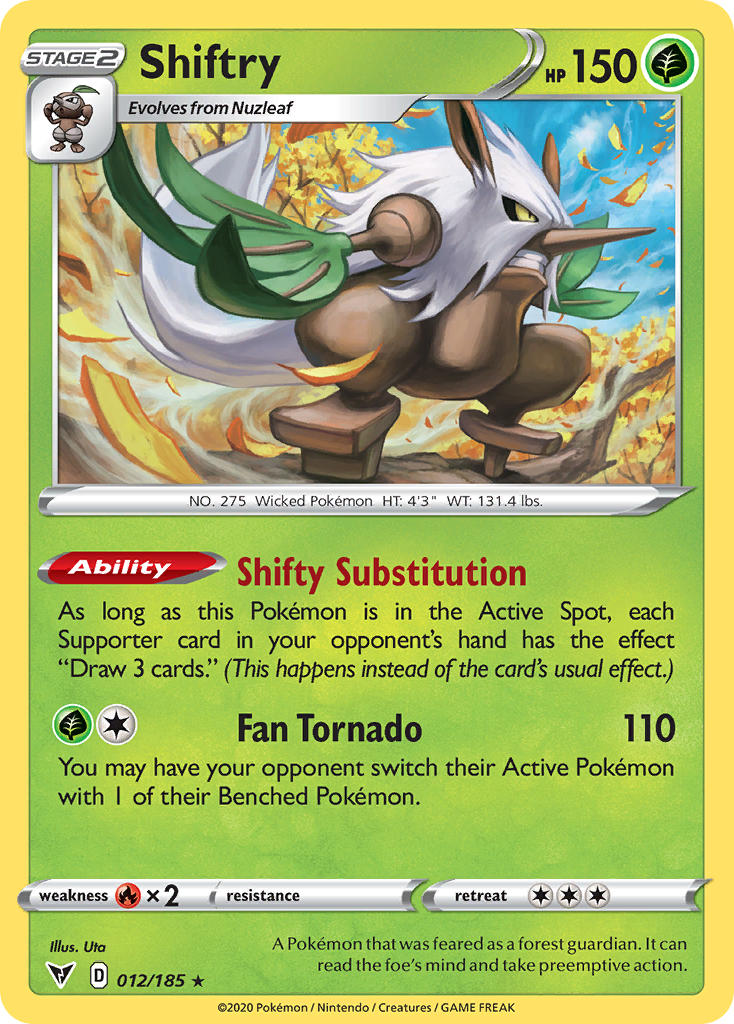 Shiftry Vivid Voltage SET-012