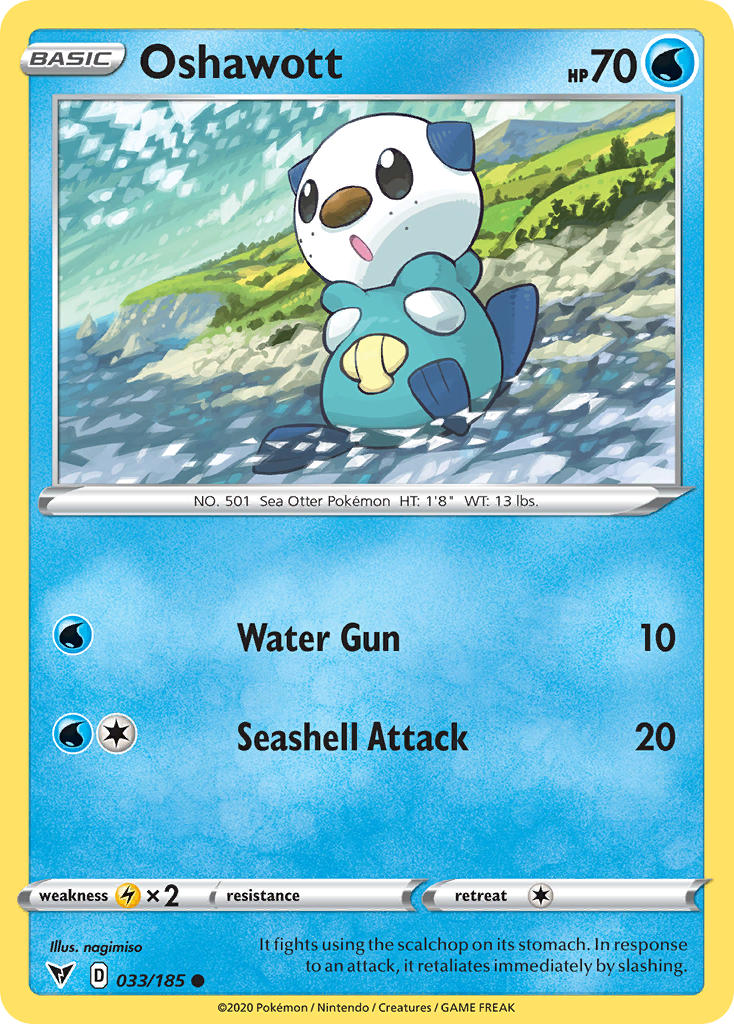 Oshawott Vivid Voltage SET-033