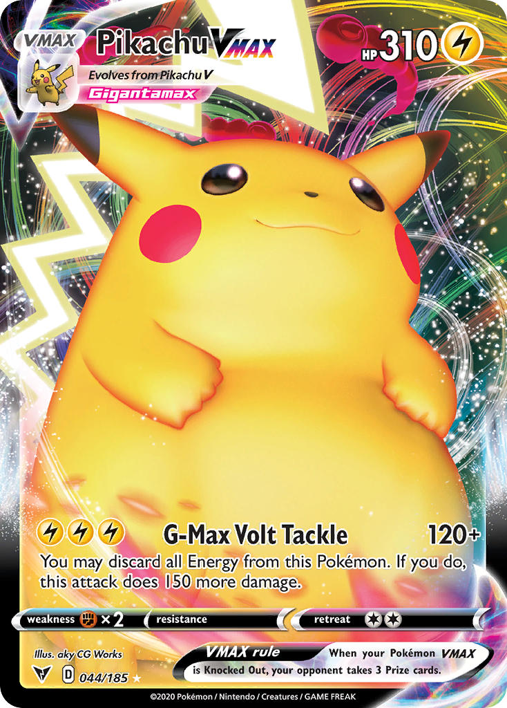 Pikachu VMAX Vivid Voltage SET-044