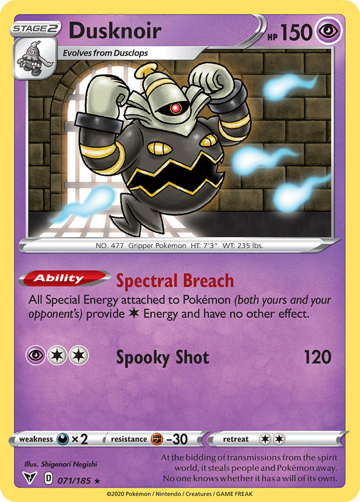 Dusknoir Vivid Voltage SET-071