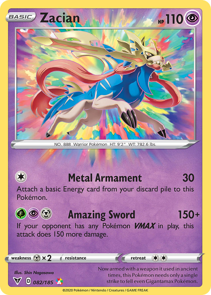 Zacian Vivid Voltage SET-082
