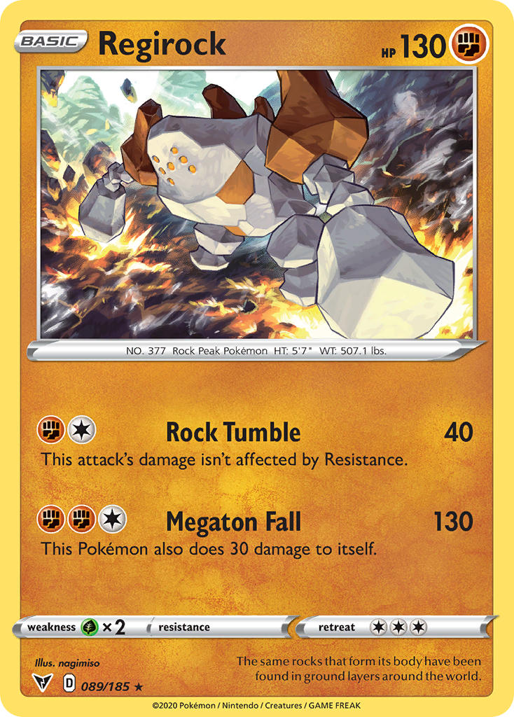 Regirock Vivid Voltage SET-089