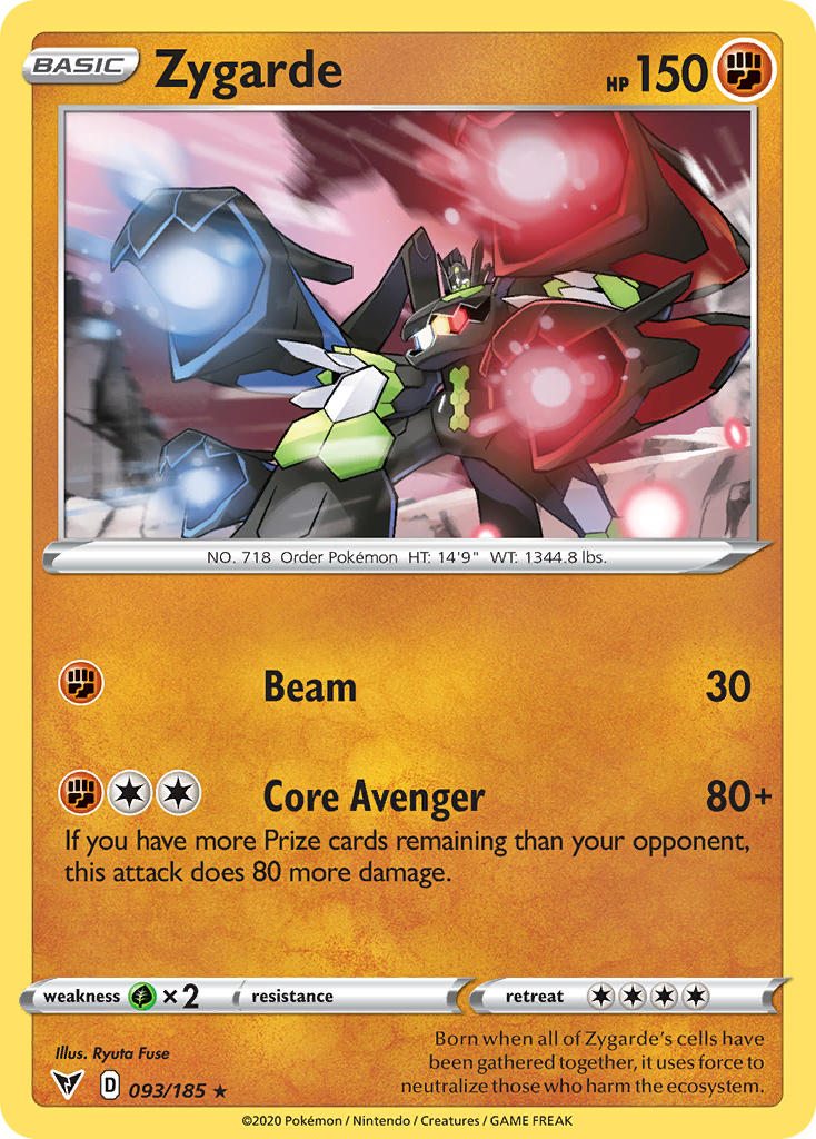 Zygarde Vivid Voltage SET-093
