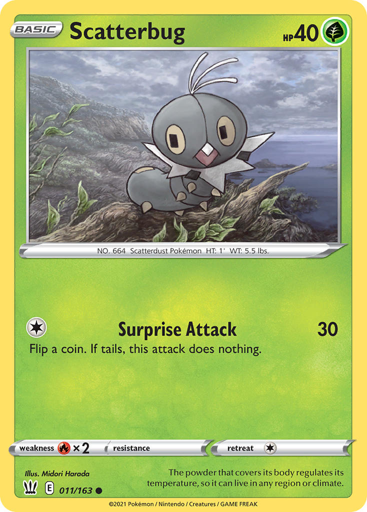 Scatterbug Battle Styles SET-011
