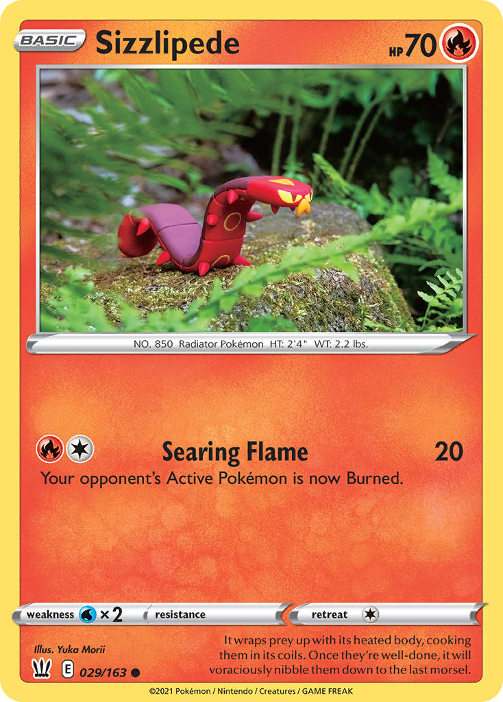 Sizzlipede Battle Styles SET-029