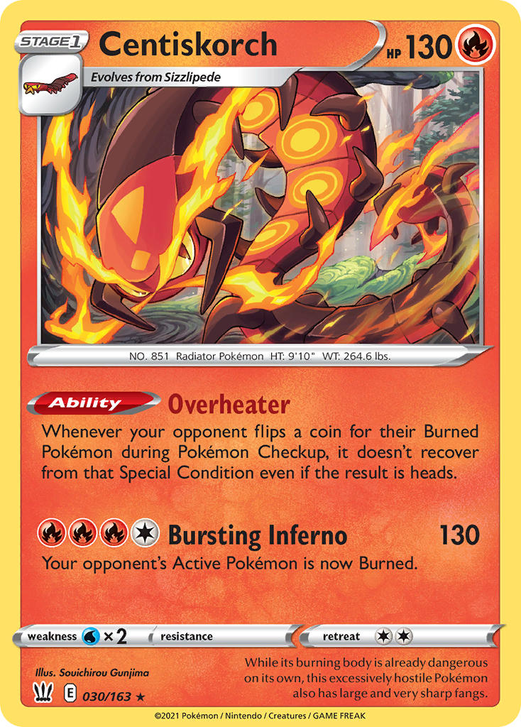Centiskorch Battle Styles SET-030
