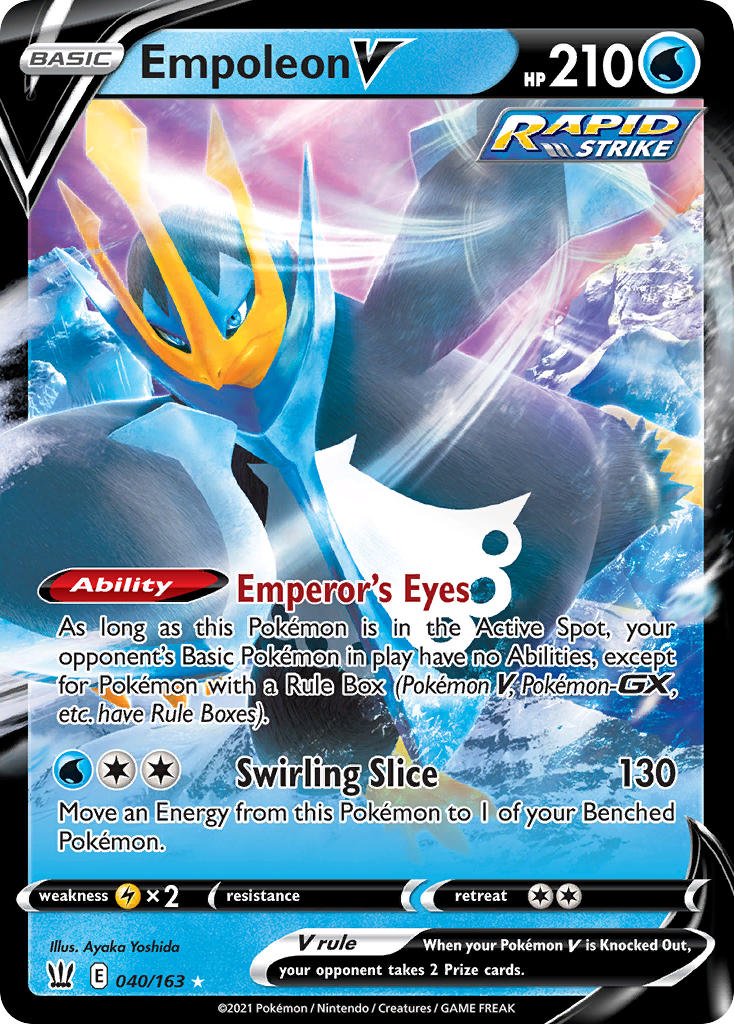 Empoleon V Battle Styles SET-040