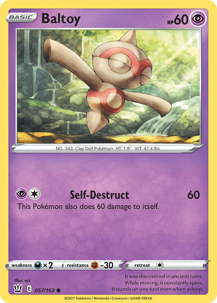 Baltoy Battle Styles SET-057