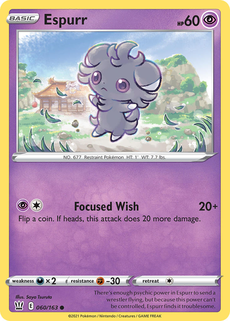 Espurr Battle Styles SET-060