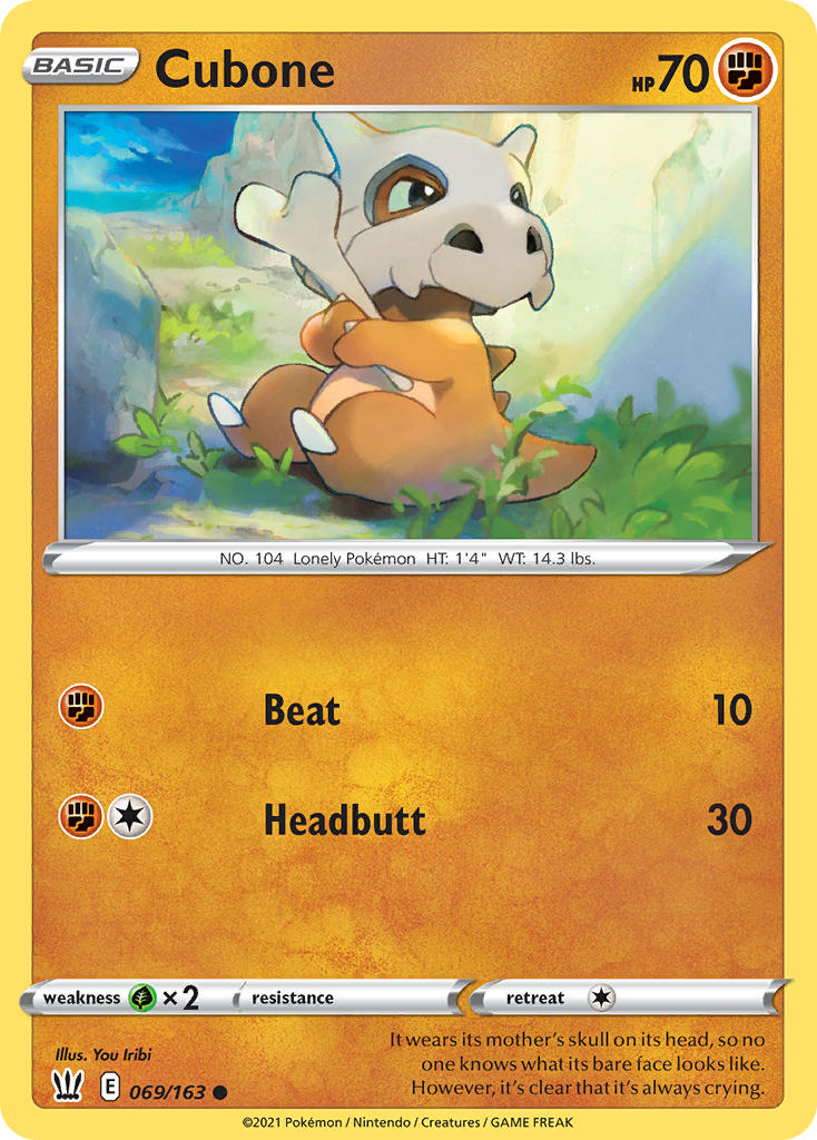 Cubone Battle Styles SET-069