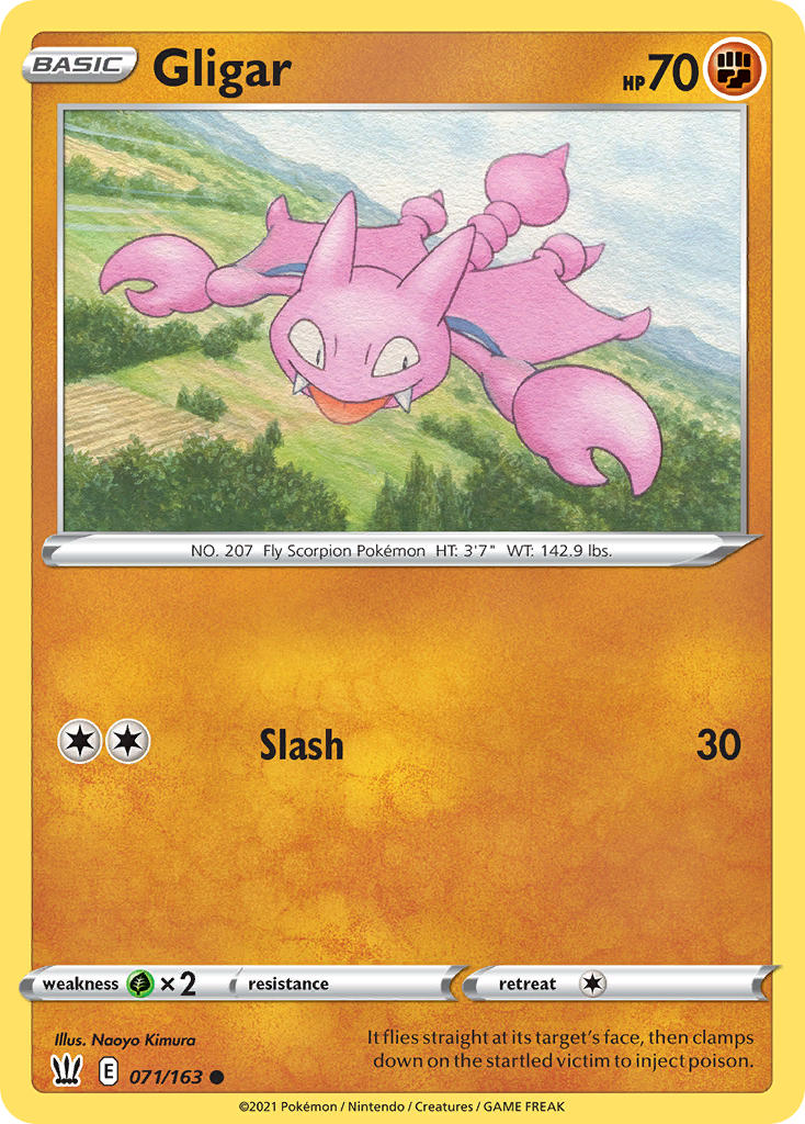 Gligar Battle Styles SET-071