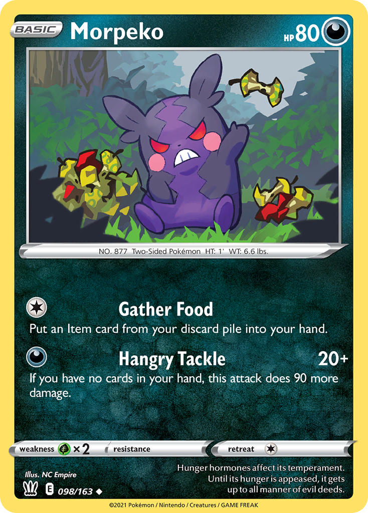 Morpeko Battle Styles SET-098