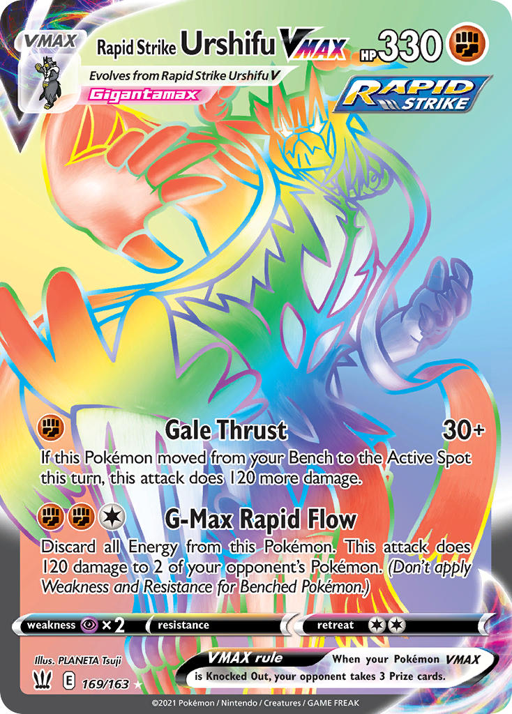 Rapid Strike Urshifu VMAX Battle Styles SET-169