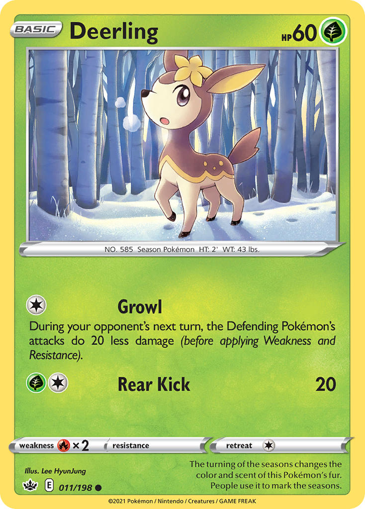 Deerling Chilling Reign SET-011