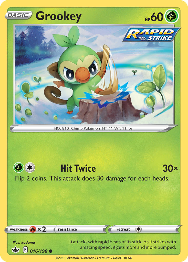 Grookey Chilling Reign SET-016