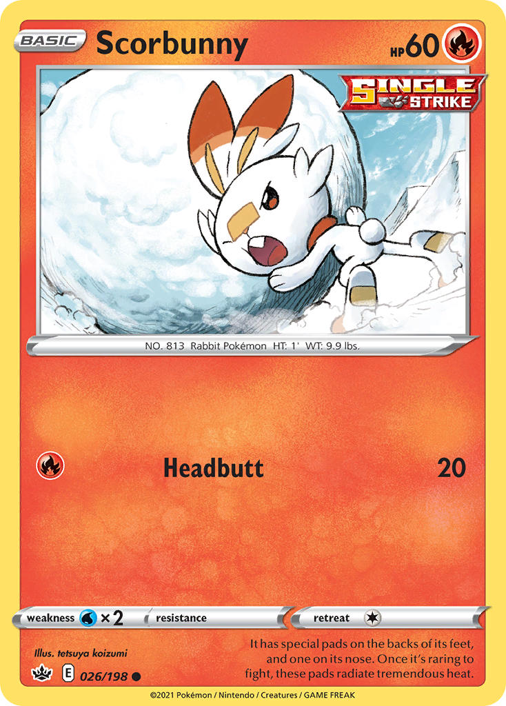Scorbunny Chilling Reign SET-026