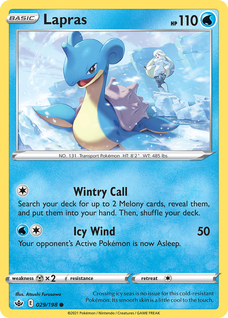 Lapras Chilling Reign SET-029