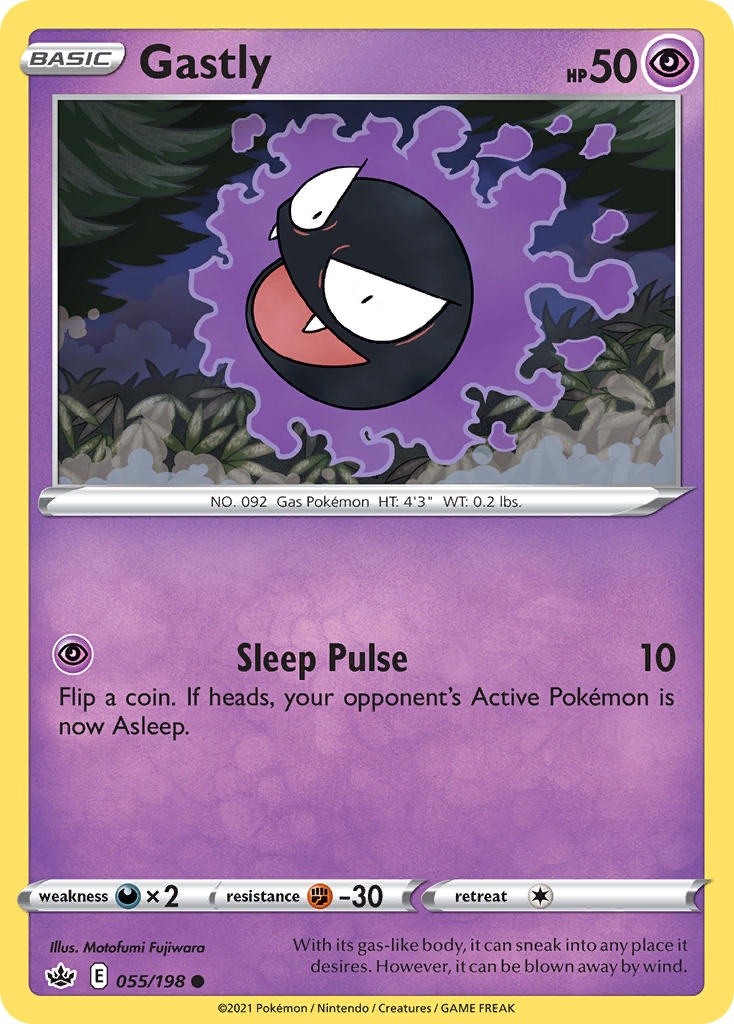 Gastly Chilling Reign SET-055