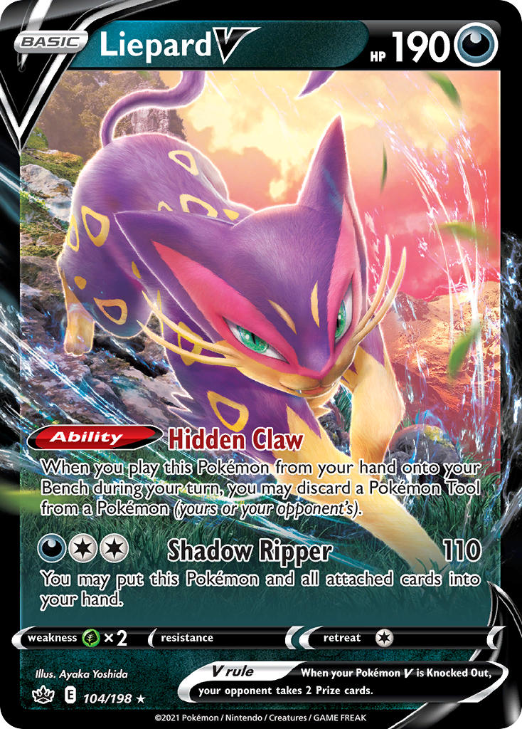 Liepard V Chilling Reign SET-104