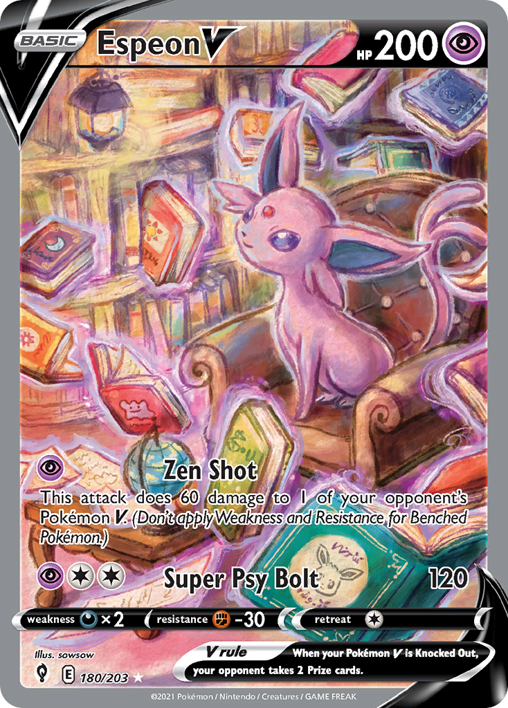 Espeon V Evolving Skies SET-180