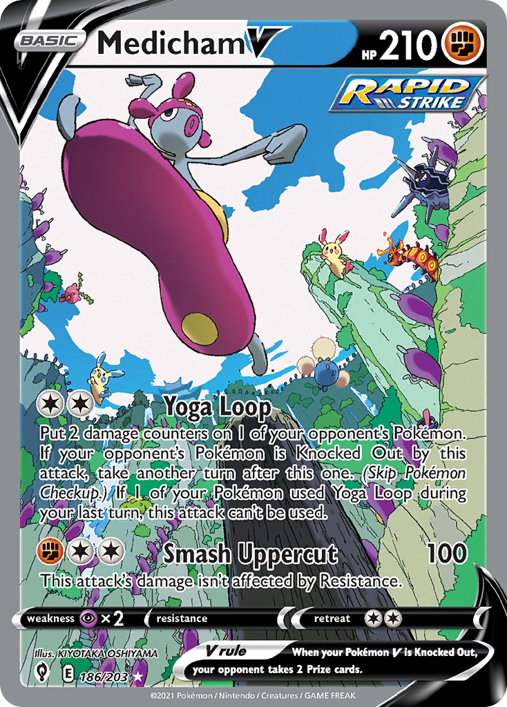 Medicham V Evolving Skies SET-186
