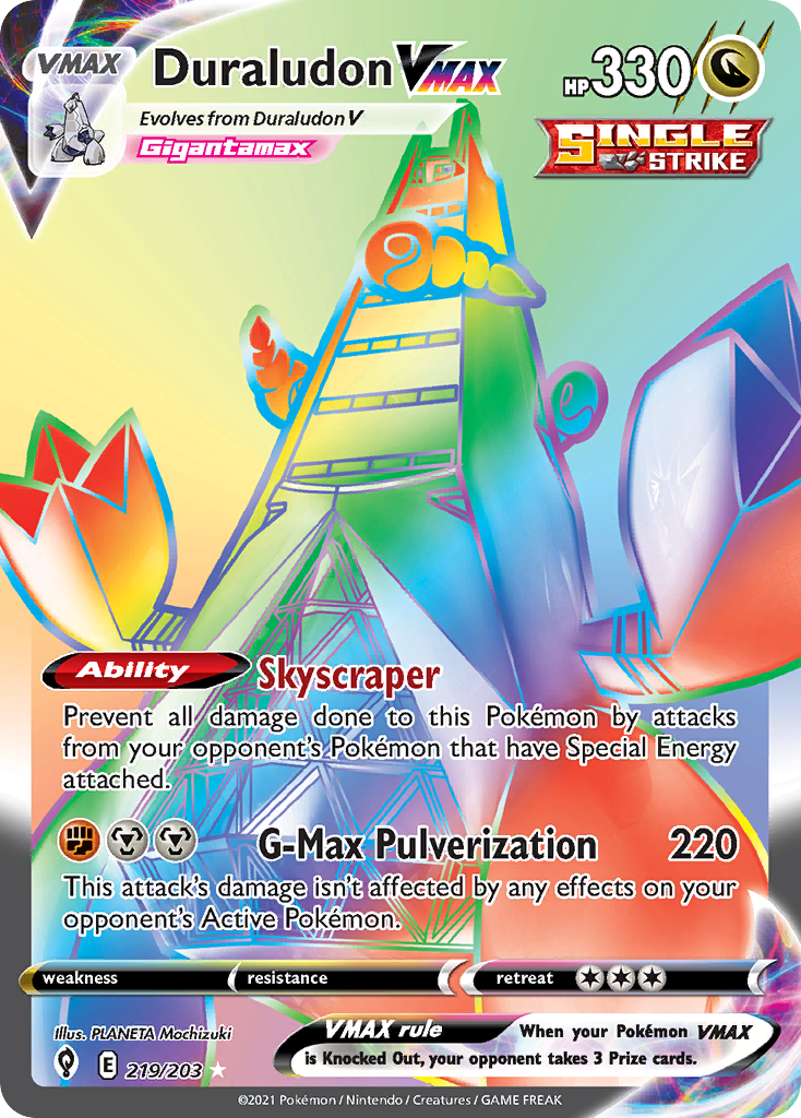 Duraludon VMAX Evolving Skies SET-219
