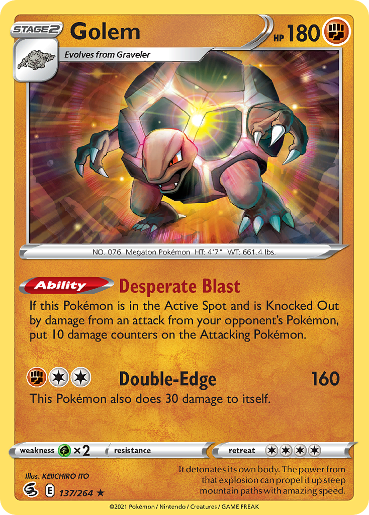 Golem Fusion Strike SET-137
