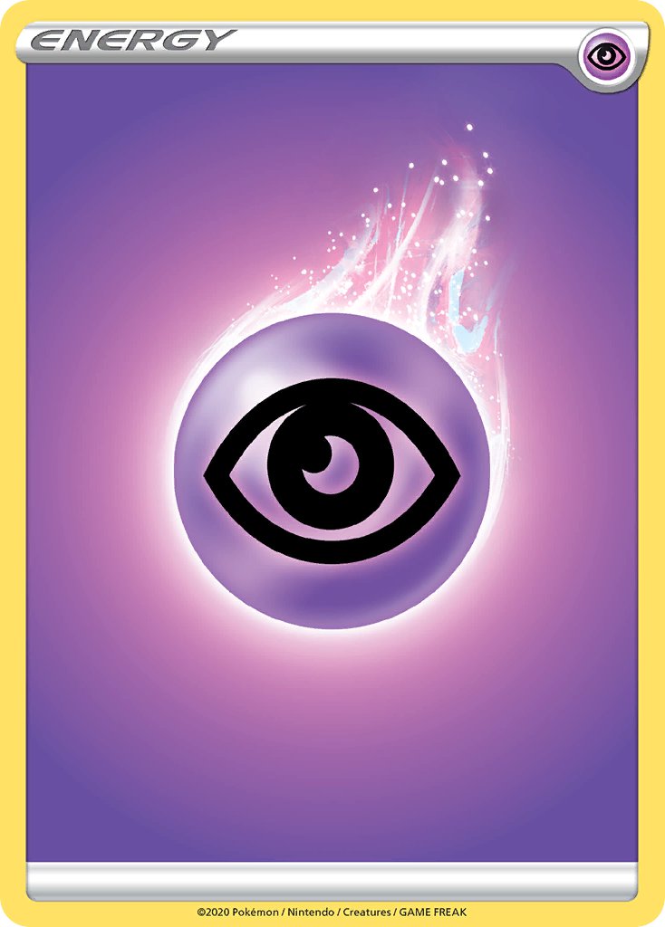 Psychic Energy Sword & Shield Energy SET-No Number