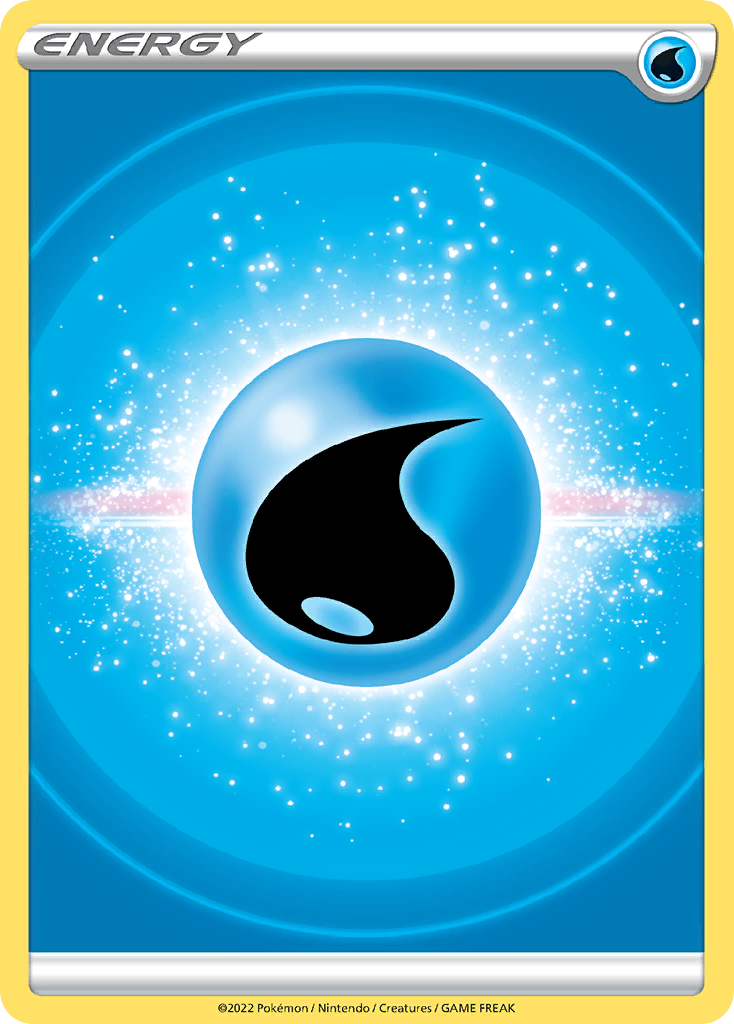 Water Energy Sword & Shield Energy (Brilliant Stars) SET-No Number