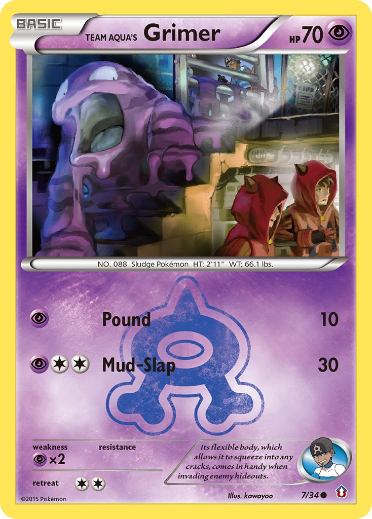 Team Aqua’s Grimer Double Crisis SET-7