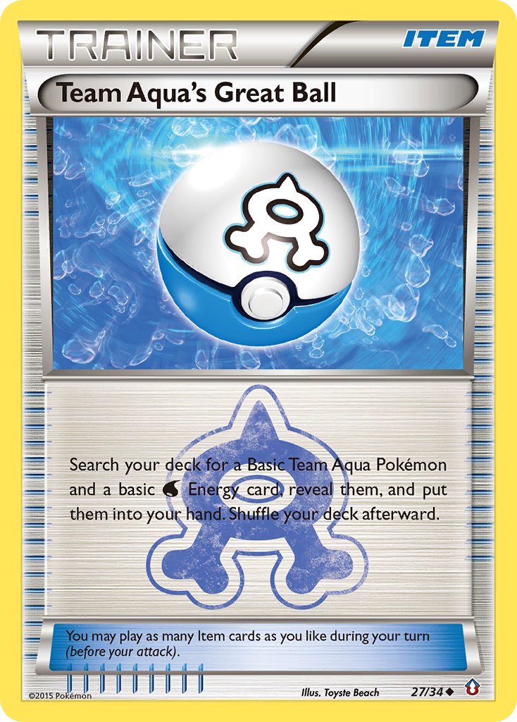 Team Aqua’s Great Ball Double Crisis SET-27