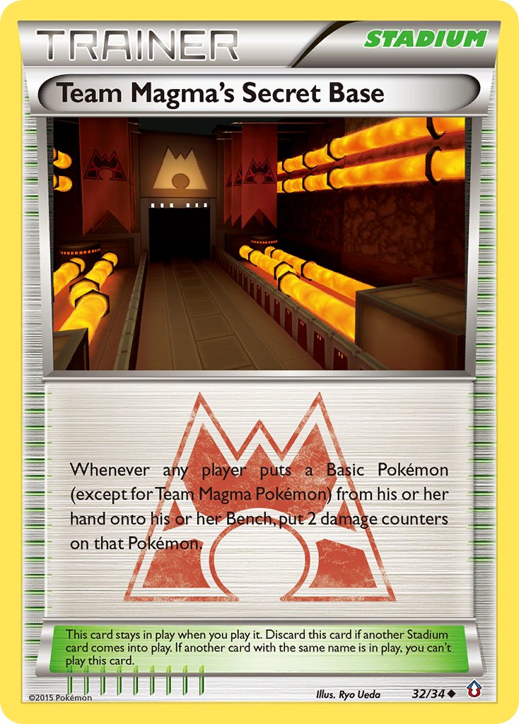 Team Magma’s Secret Base Double Crisis SET-32
