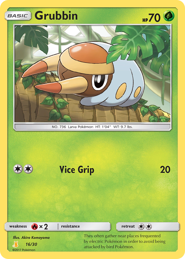 Grubbin Sun & Moon Trainer Kit—Alolan Raichu SET-16